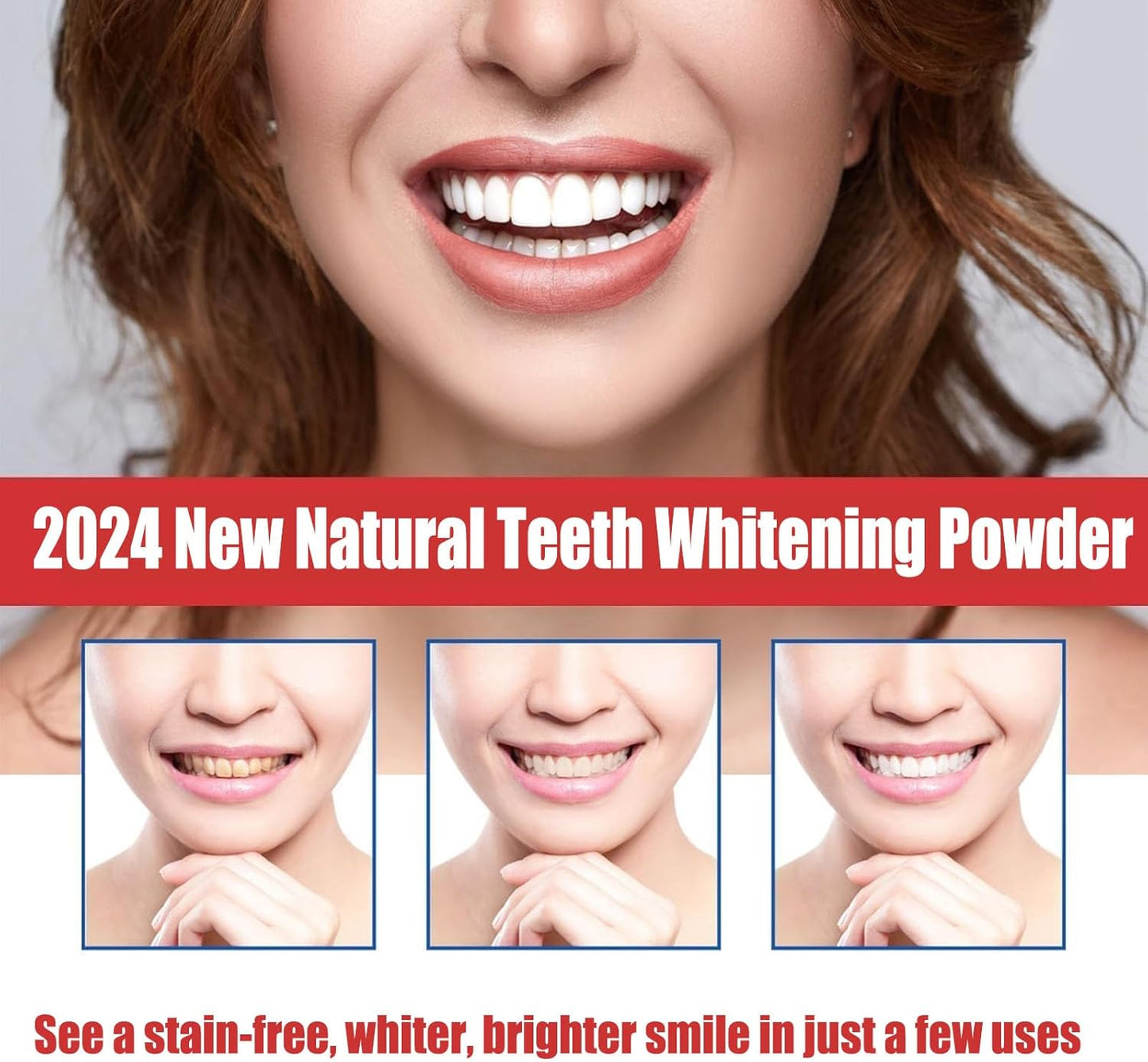 Natural Teeth Whitening Powder for a Radiant Smile